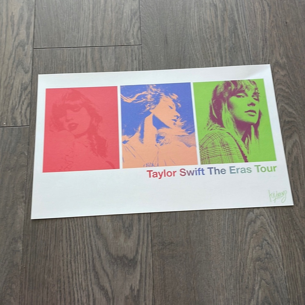 Taylor Swift Era’s Tour VIP Poster